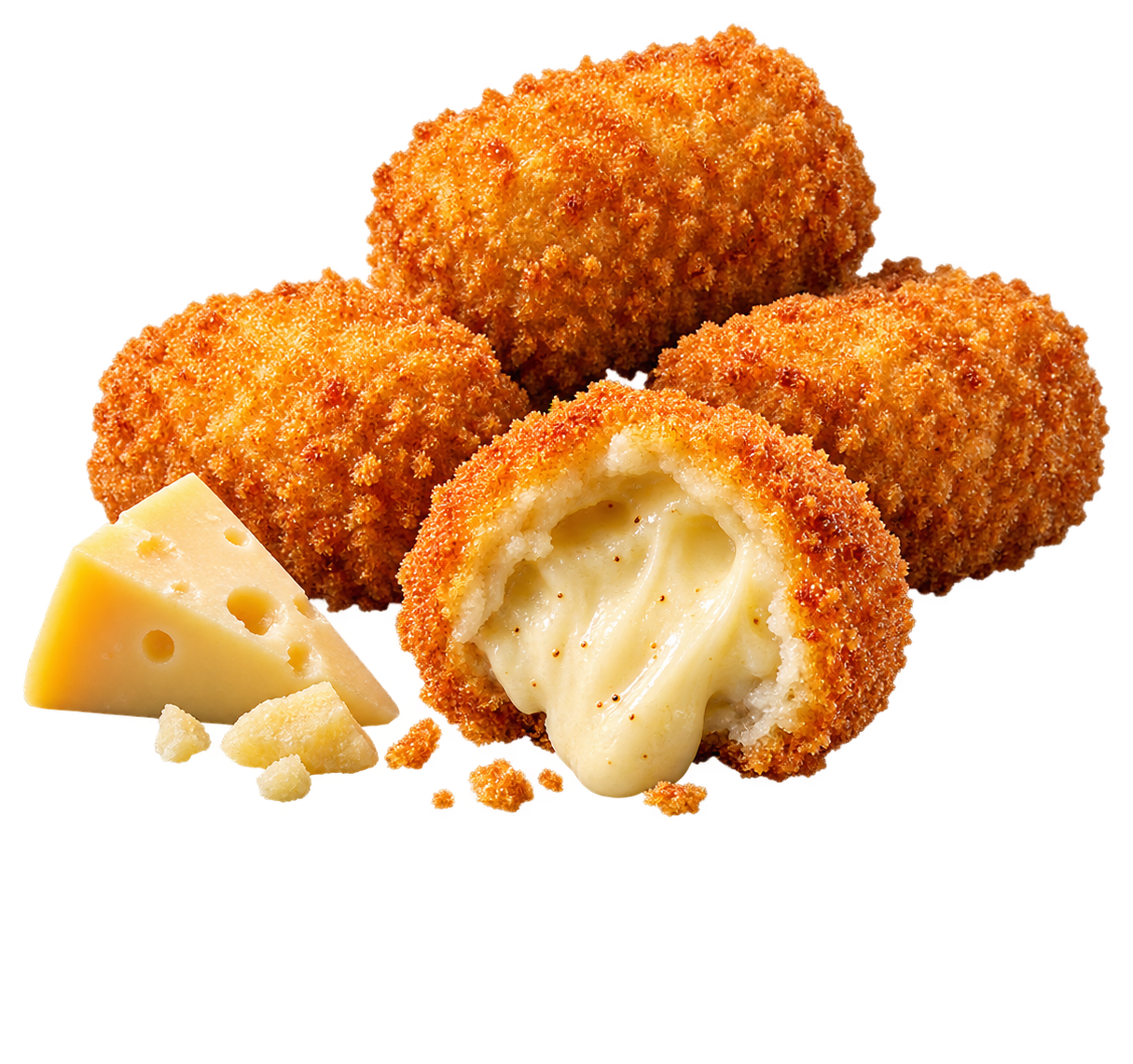 Mini kaaskroketjes voor de borrel