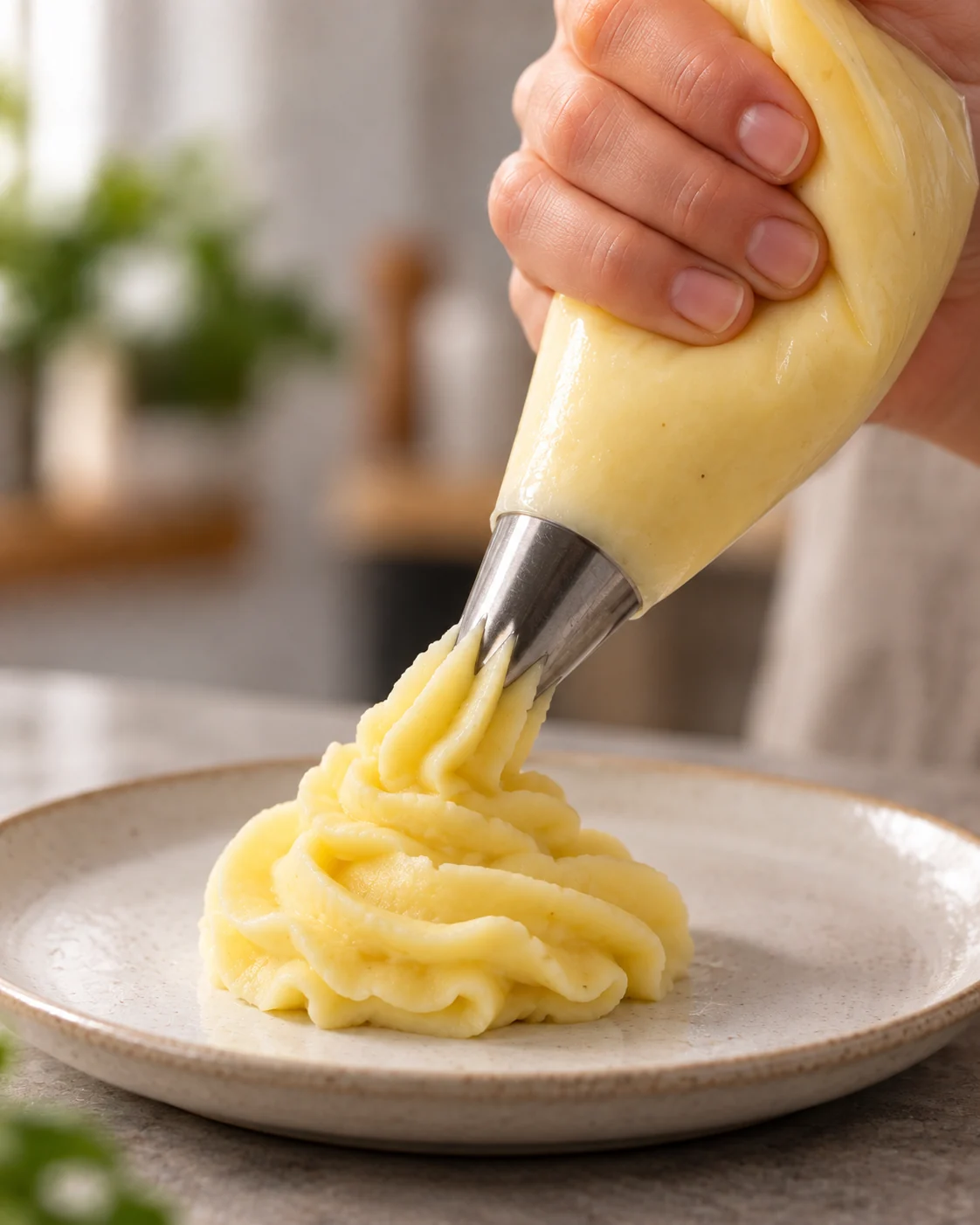 Ambachtelijke aardappelpuree